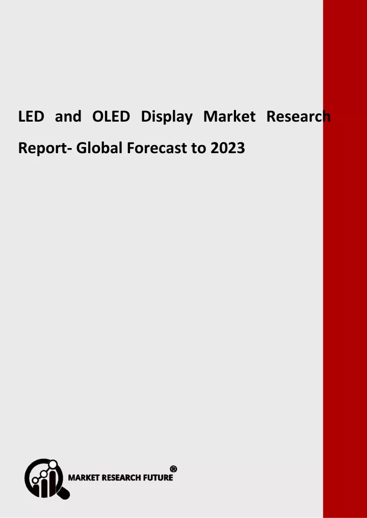 led and oled display market research report