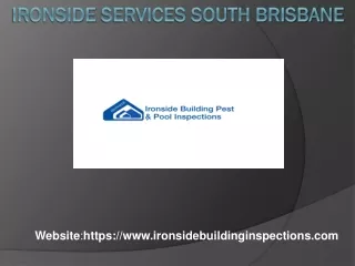 Ironside Building Pest Brisbane