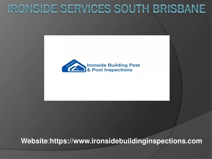 website https www ironsidebuildinginspections com