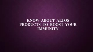 Immunity Products