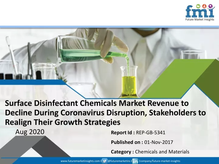 surface disinfectant chemicals market revenue