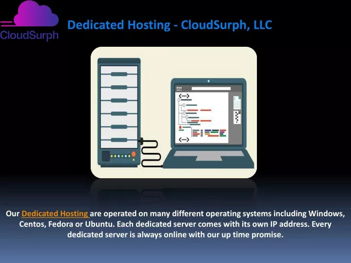 dedicated hosting cloudsurph llc