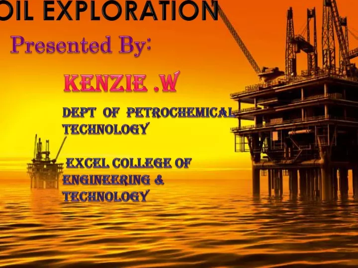 oil exploration