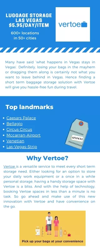 Vertoe Infographic Las Vegas