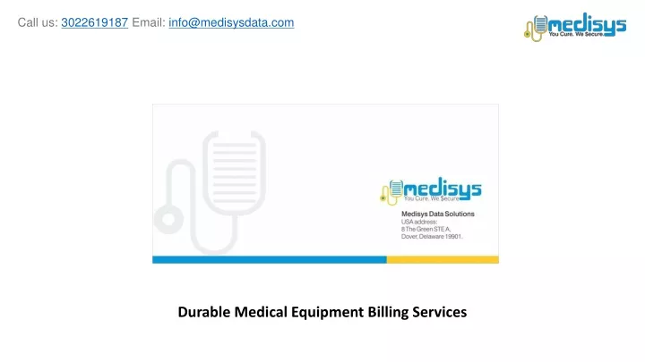 durable medical equipment billing services