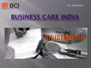 Registration Services in Delhi - Business Care India