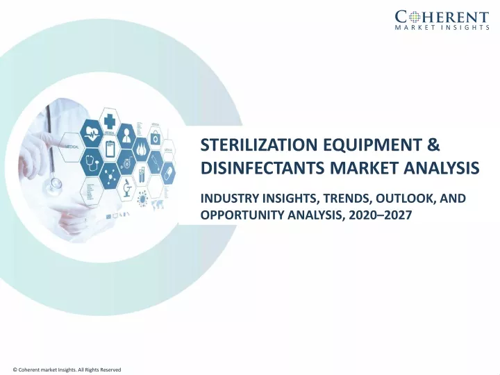 sterilization equipment disinfectants market