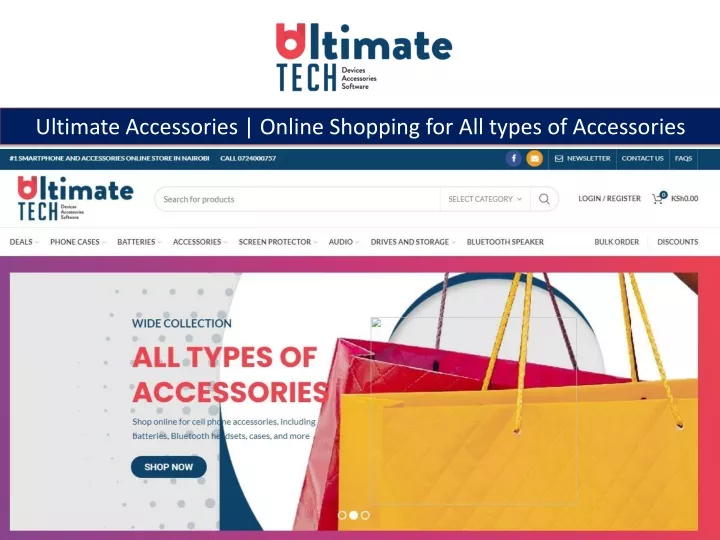 ultimate accessories online shopping