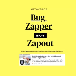 Zapout Bug Zapper