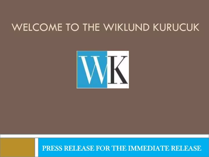 welcome to the wiklund kurucuk