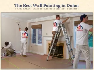 The Best Wall Painting in Dubai