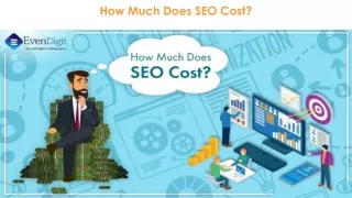 How much do SEO services cost | SEO Pricing in 2020 - EvenDigit