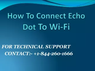 How To Connect Echo Dot to Wifi