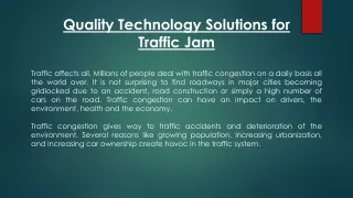 Highway Traffic Management (HTMS)