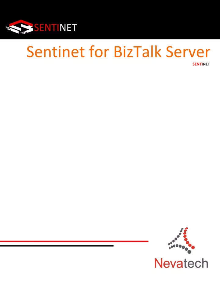 sentinet for biztalk server