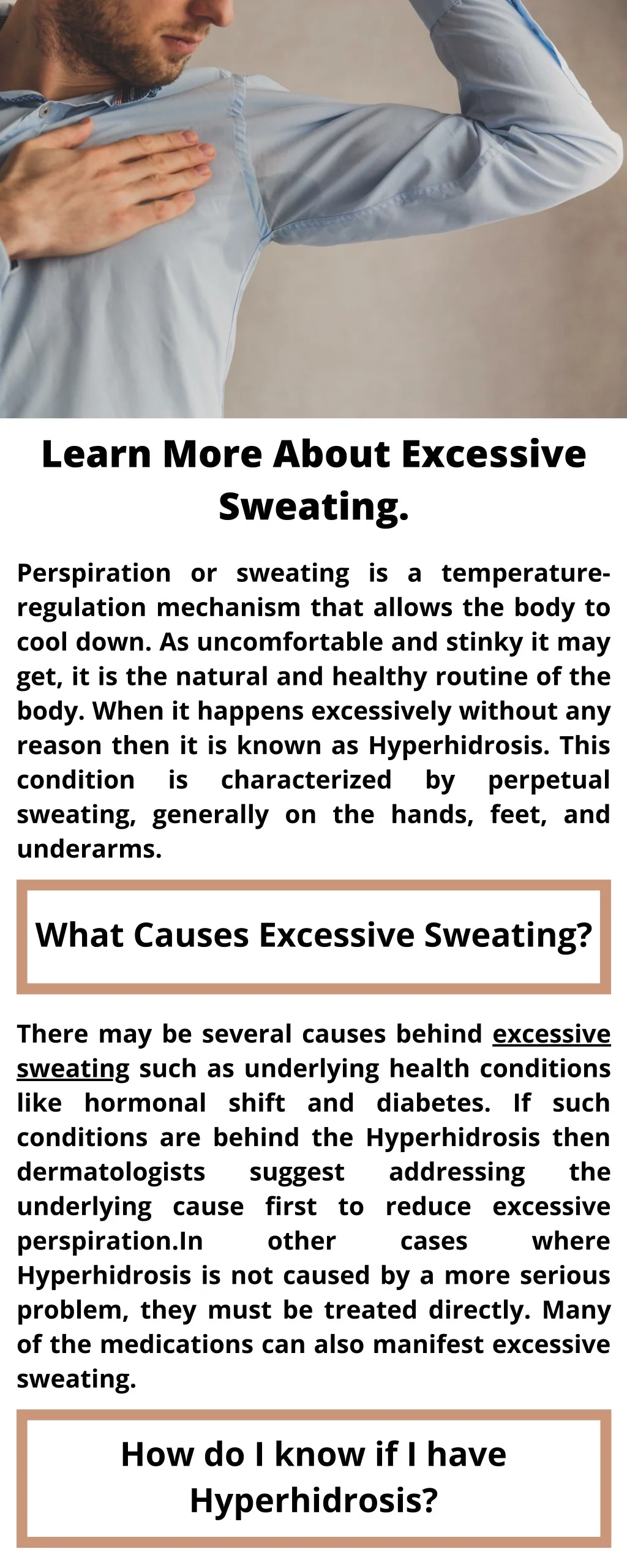 PPT - Treatments for Excessive Sweating In Michigan PowerPoint ...