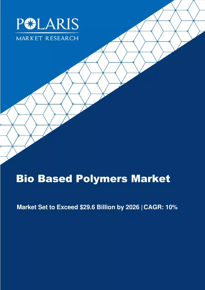 bio based polymers market