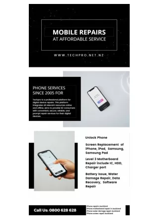 Best Mobile Phone Repair Service - iPhone Screen Repair Manukau