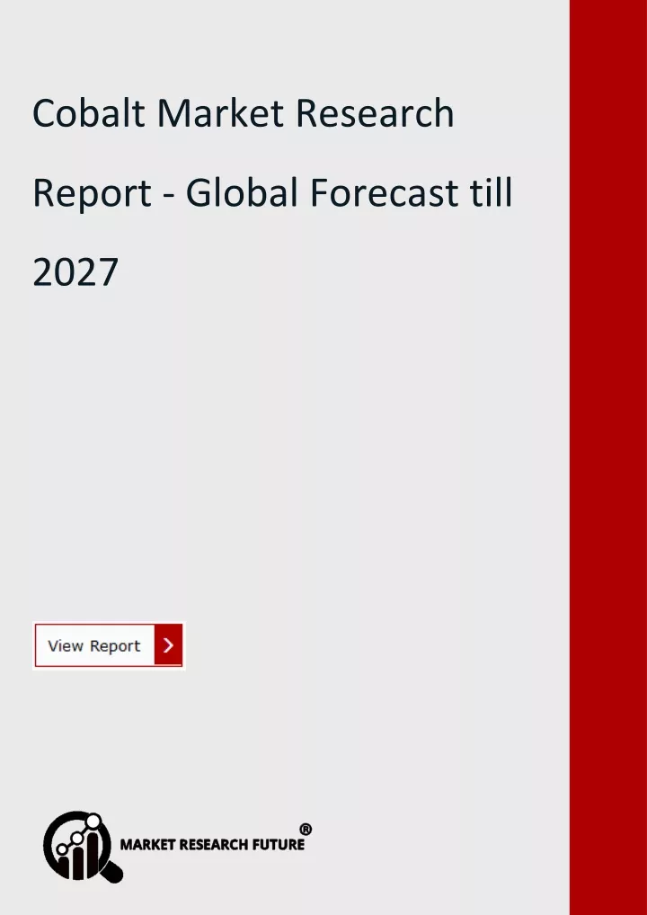 cobalt market research report global forecast
