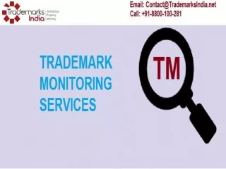 World Class Trademark Watch and Monitoring Services