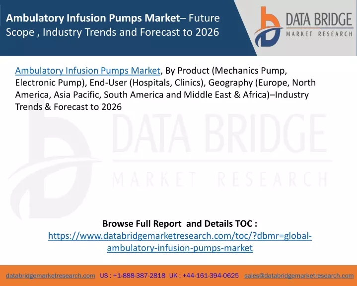 ambulatory infusion pumps market future scope