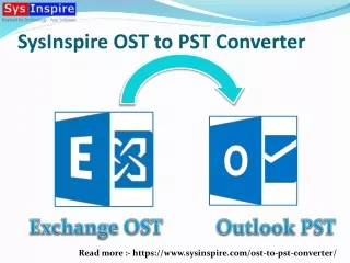 sysinspire ost to pst converter
