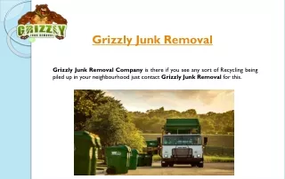 Get Best Junk Removal California Services from Grizzly Junk Removal