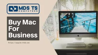 Buy Mac For Business - MDS Computers Technical Systems