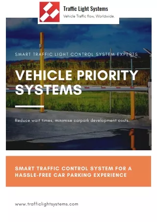 smart traffic light control system experts