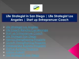 life strategist in san diego life strategist