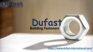 Get the Best Fasteners Supplier and Manufacturer in Dubai