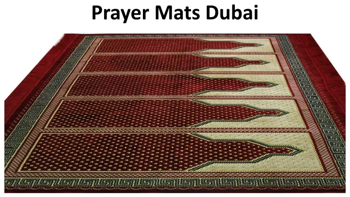 prayer mats dubai