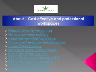 about cost effective and professional workspaces