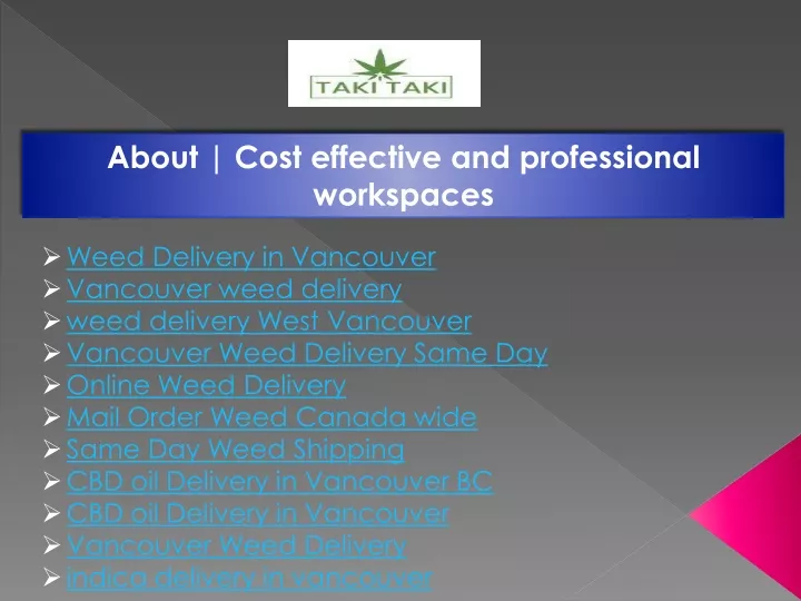 about cost effective and professional workspaces