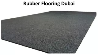 rubber flooring dubai