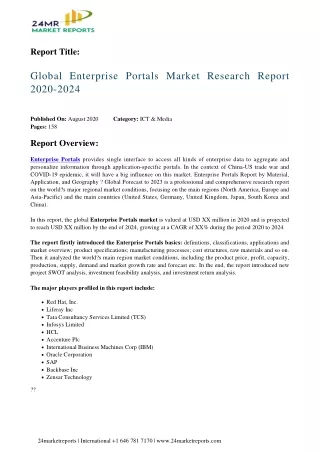 report title