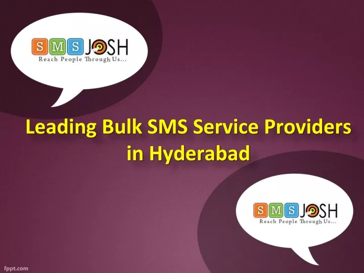 leading bulk sms service providers in hyderabad