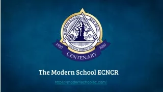 The Modern School ECNCR | Best School in sonipat