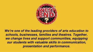 we re one of the leading providers of arts