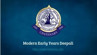 Modern Early Years, Deepali | Best preschool in pitampura