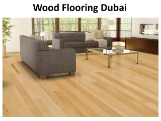 wood flooring dubai