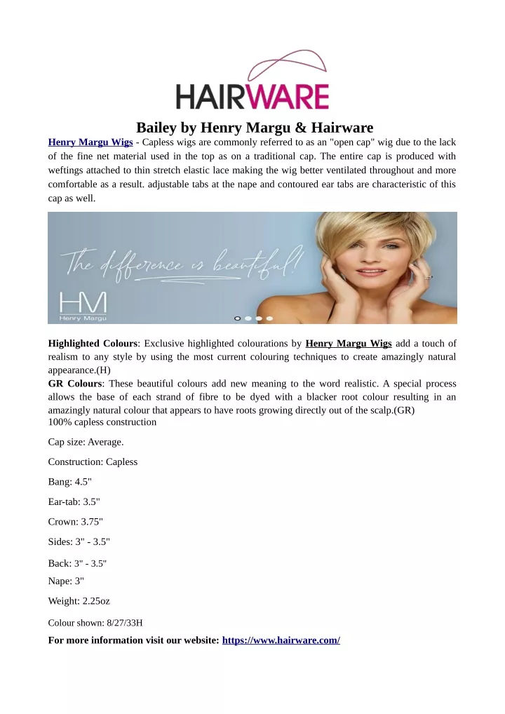 bailey by henry margu hairware henry margu wigs