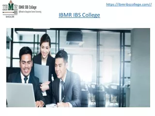 IBMR IBS College