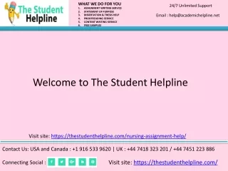 Nursing Assignment Help