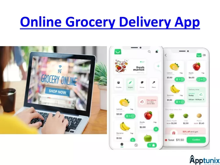 online grocery delivery app