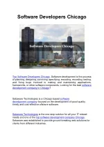 Software Developers Chicago - slide 1