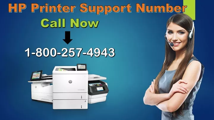 hp printer support number