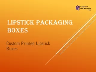 lipstick packaging boxes