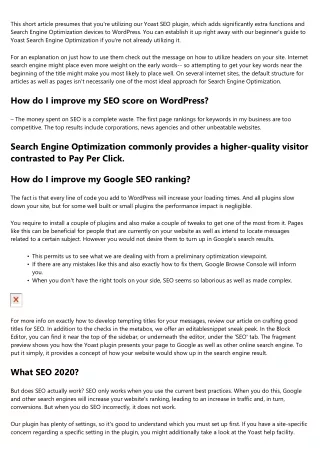 Is Search Engine Optimization a waste of money?