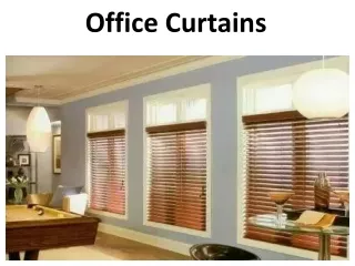 office curtains